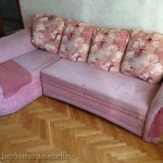 Пример перетяжки дивана