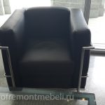 Перетяжка офисной мебели в БЦ Романов Двор