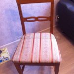 Замена ткани на сиденье стула