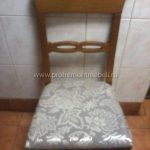 Замена ткани на сиденье стула