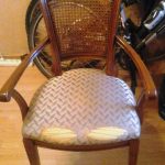 Фото замены обивки стульев