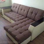 Пример работы по перетяжке дивана